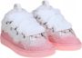 Lanvin Roze Leren Sneakers Pink Dames - Thumbnail 2