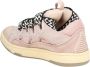 Lanvin Roze Leren Sneakers Pink Dames - Thumbnail 4