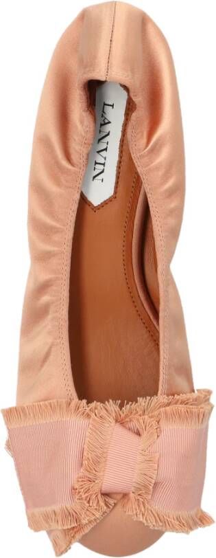 Lanvin Satin balletflats Pink Dames