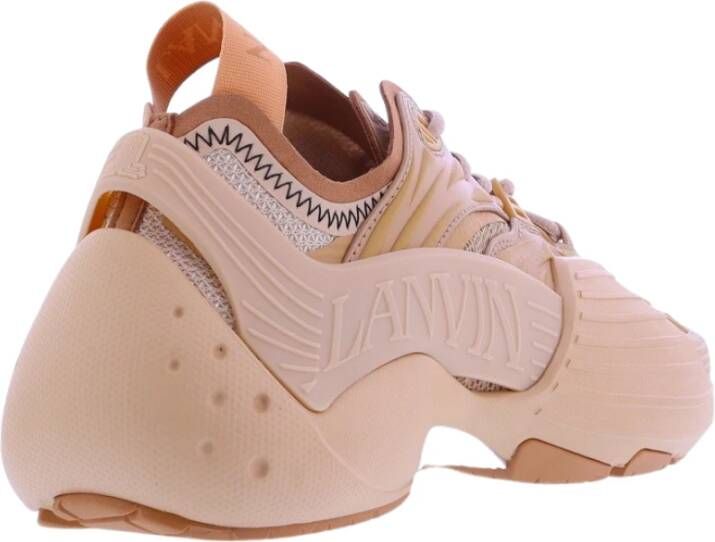 Lanvin Synthetische Sneakers voor Dames Beige Dames
