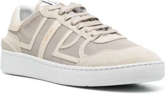 Lanvin Clay Mesh Sneakers Beige Heren