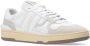 Lanvin Witte en Beige Kalfsleren Clay Sneakers White Heren - Thumbnail 5