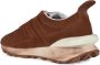 Lanvin Luxe Bruine Suède Bumper Sneakers voor Heren Brown Heren - Thumbnail 2