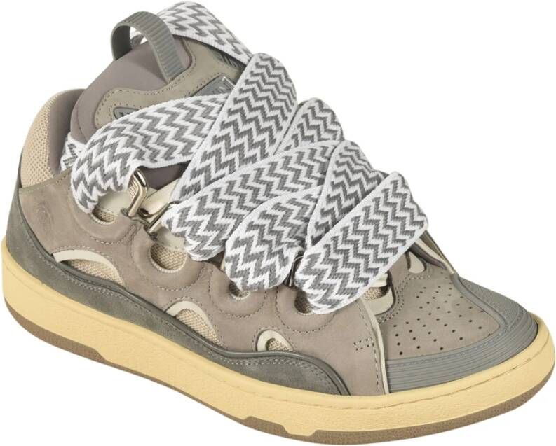 Lanvin Sneakers Gray Heren