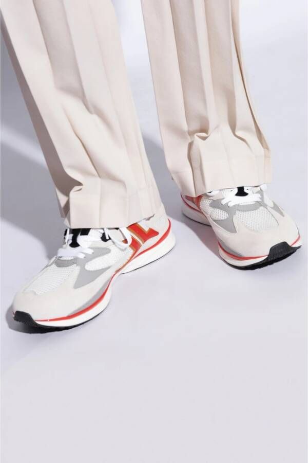 Lanvin Sneakers met logo Multicolor Heren