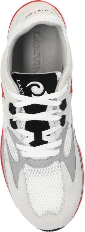 Lanvin Sneakers met logo Multicolor Heren