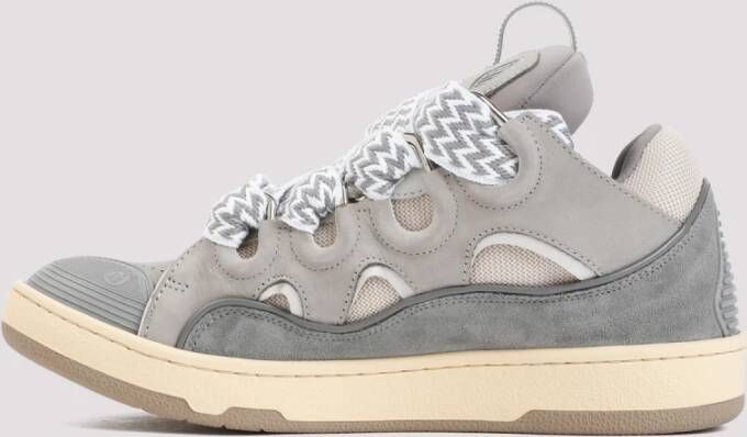 Lanvin Antraciet Curb Sneakers Multicolor Heren