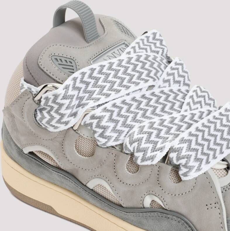 Lanvin Antraciet Curb Sneakers Multicolor Heren