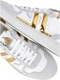 Lanvin Witte Leren en Stoffen Sneakers White Dames - Thumbnail 5