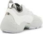 Lanvin Veelkleurige stof en rubberen flash-x sneakers Wit - Thumbnail 15