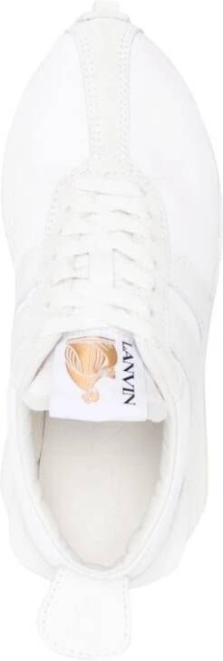 Lanvin Chunky Lace-Up Sneakers Wit Dames