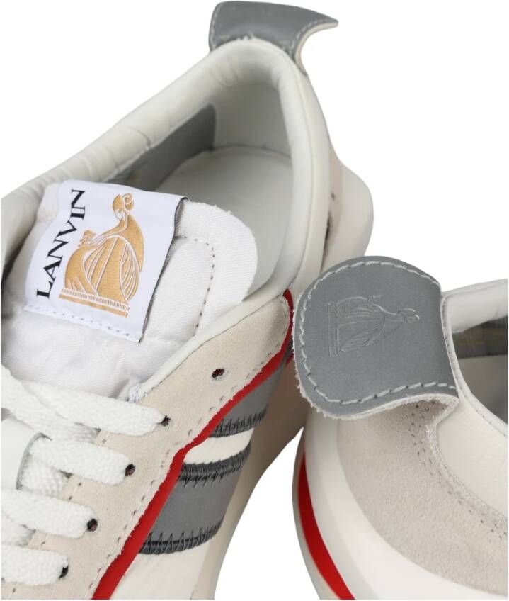 Lanvin Sneakers Wit Heren