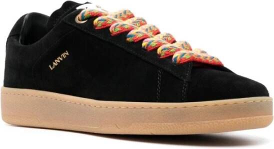 Lanvin Sneakers Zwart Heren