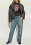 Lanvin Zwarte Leren Sneakers met Rubberen Zool Black Dames - Thumbnail 3