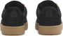 Lanvin Zwarte Suède Lage Sneakers met Multikleur Veters Black Heren - Thumbnail 13