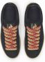 Lanvin Zwarte Suède Lage Sneakers met Multikleur Veters Black Heren - Thumbnail 14