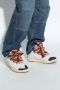Lanvin Multicolor Veters Leren Sneakers White Heren - Thumbnail 2