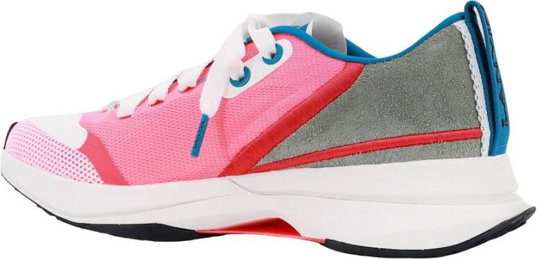 Lanvin Suède en nylon runner sneakers