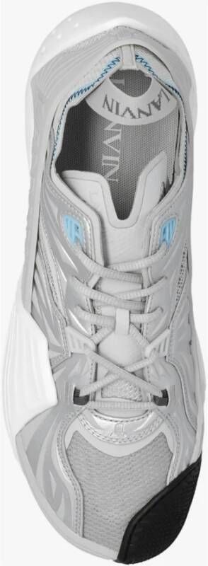 Lanvin Multikleurige Flash-X Sneakers Grijs Heren