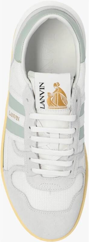 Lanvin Multicolor sneakers met Clay Low stijl Wit Dames