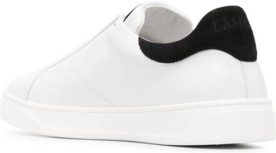 Lanvin Wit Zwart Ddb0 Sneakers White Heren