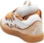 Lanvin Witte Honing Sneakers Veters Multicolor Logo - Thumbnail 2
