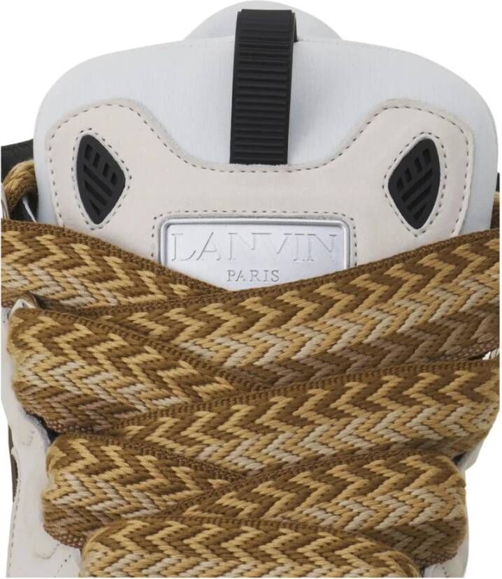 Lanvin Zwart Marineblauwe Sneakers