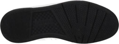 Lanvin Witte Leren Sneakers met Voorkant Logo