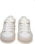 Lanvin Witte Mesh Sneakers met Leren en Suède Inzetstukken White Heren - Thumbnail 5