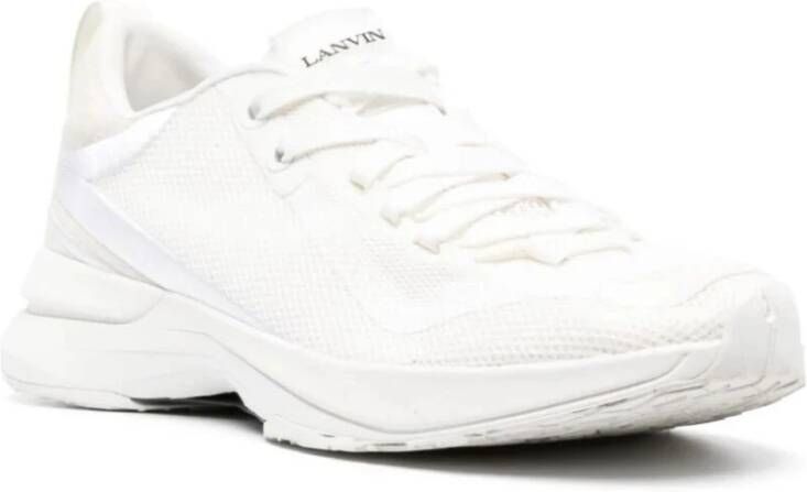 Lanvin Witte Runner Sneakers White Heren