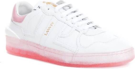 Lanvin Witte Sneakers Upgrade Vrouwen Schoenencollectie White Dames