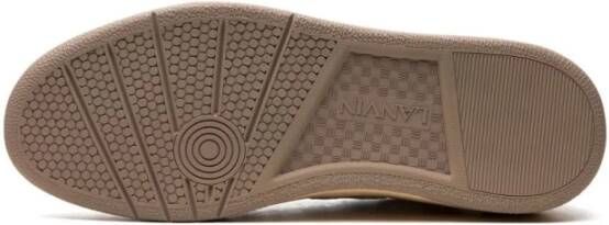 Lanvin Witte Sneakers voor een stijlvolle look White Heren