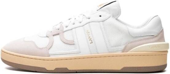 Lanvin Witte Sneakers voor een stijlvolle look White Heren