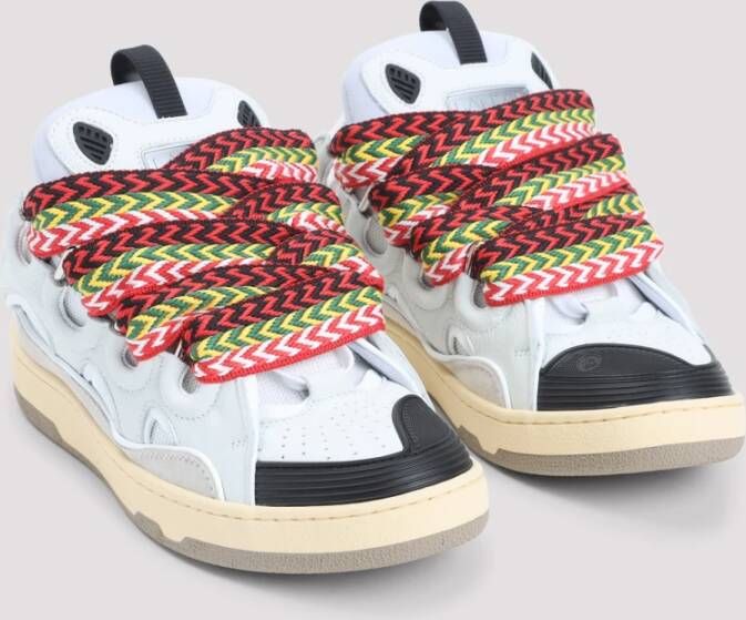 Lanvin Witte Sneakers voor Stijlvol Comfort