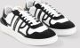 Lanvin Witte zwarte leren sneakers Aw24 Multicolor - Thumbnail 7
