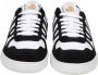 Lanvin Witte zwarte leren sneakers Aw24 Multicolor - Thumbnail 3