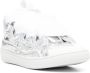 Lanvin Zilveren Curb Sneakers Gray Dames - Thumbnail 2