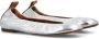 Lanvin Zilveren Gesloten Ballerina Platte Schoenen Gray Dames - Thumbnail 8