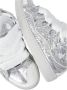 Lanvin Zilveren Leren Sneakers met Ingelegd Logo Gray Dames - Thumbnail 6