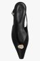 Lanvin Zwarte satijnen ballerina`s Zwart Dames - Thumbnail 2