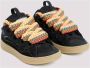 Lanvin Zwarte Sneakers met Uniek Veters Design - Thumbnail 1