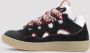 Lanvin Zwarte Suède Curb Sneakers Black Heren - Thumbnail 2