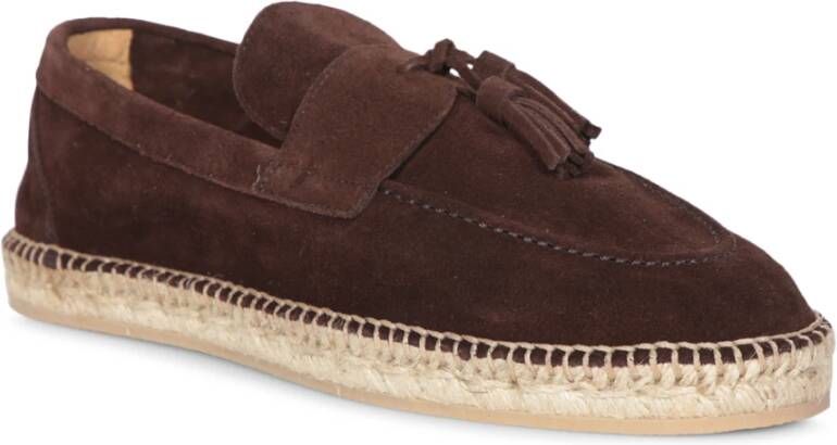 Lardini Bruine Espadrilles voor Mannen Brown Heren