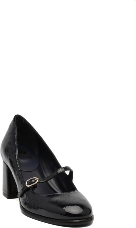 L'arianna Blauwe Nacht Patent Decolté Hakken Blue Dames
