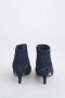 L'arianna Blauwe Suède Enkellaars Blue Dames - Thumbnail 4