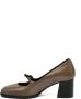 L'arianna Bruine lakleren pumps Brown Dames - Thumbnail 3