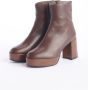 L'arianna Bruine platte schoenen met plateau Brown Dames - Thumbnail 2