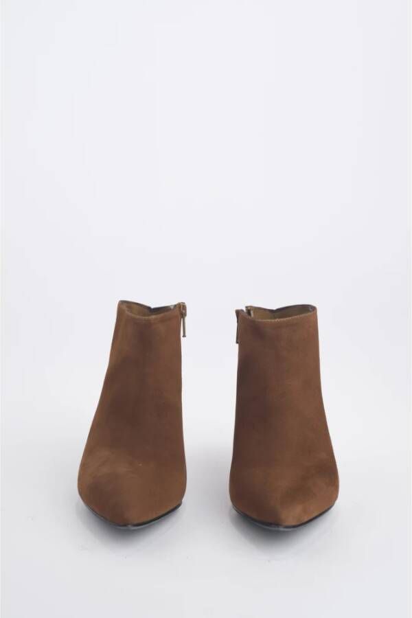 L'arianna Bruine Suède Enkellaars Brown Dames