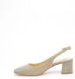 L'arianna Glitter Slingback in Zilver en Goud Yellow Dames - Thumbnail 3