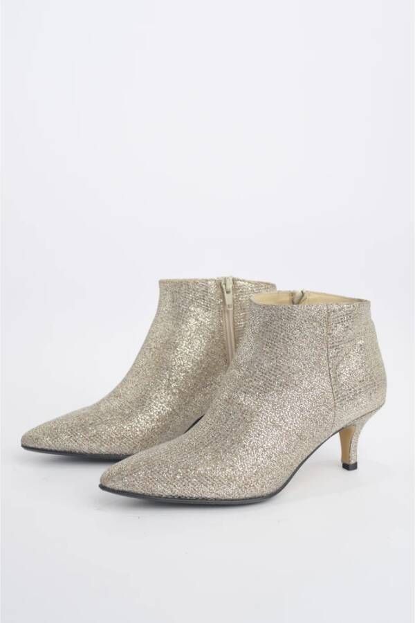 L'arianna Grijze Suède Enkellaars Gray Dames